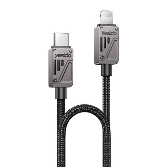 Yesido CA195 27W 3A USB-C / Type-C to 8 Pin Zinc Alloy Data Cable