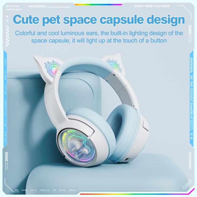 ONIKUMA B5 RGB BT / Wired / 2.4G Fox Shaped Headphones