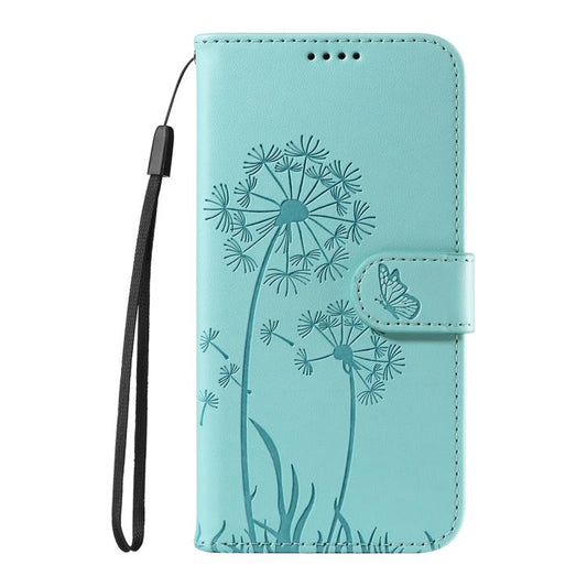 Dandelion Embossed Pattern Flip Leather Phone Case, For Google Pixel 10a, For Google Pixel 10 Pro XL 5G Global, For Google Pixel 10 5G / 10 Pro 5G Global