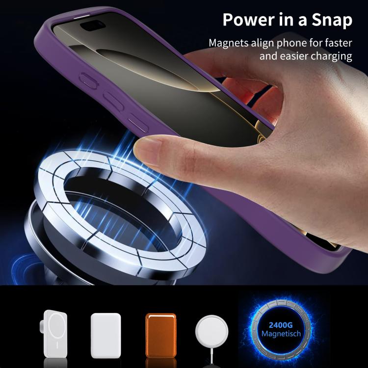 Skin Feel Wave Texture MagSafe Phone Case