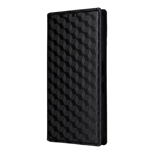 Handyhülle aus Flip-Leder mit Kubusgitter-Textur, Für TCL K70 5G, Für TCL K70 SE 4G, Für TCL K70 Power / K70 4G, Für TCL NxtPaper 70 Pro 5G, Für TCL K32 5G / K33 5G, Für TCL NxtPaper 60 Ultra 5G, Für TCL 60 SE NxtPaper 5G, Für TCL 60 NxtPaper