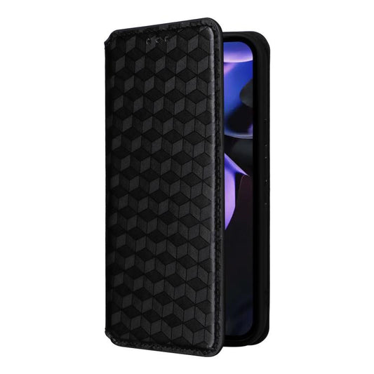 Cubic Grid Texture Flip Leather Phone Case, For Google Pixel 10a, For Google Pixel 10 Pro XL, For Google Pixel 10 / Pixel 10 Pro, For Google Pixel 9a, For Google Pixel 9 Pro XL, For Google Pixel 9 / Pixel 9 Pro, For Google Pixel 8a, For Google Pixel 8 ...