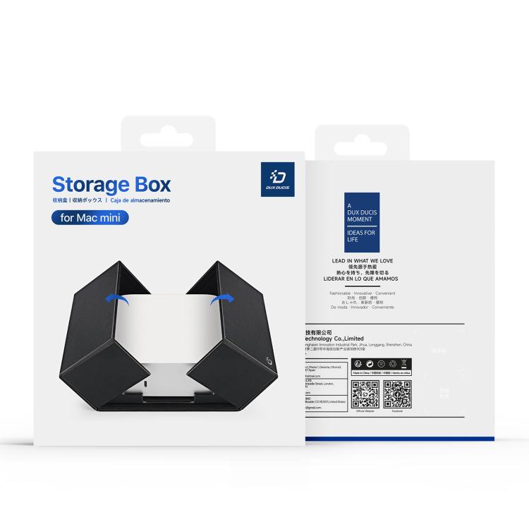 DUX DUCIS PU Leather Protective Storage Box, For Apple Mac Mini M4 / M4 Pro