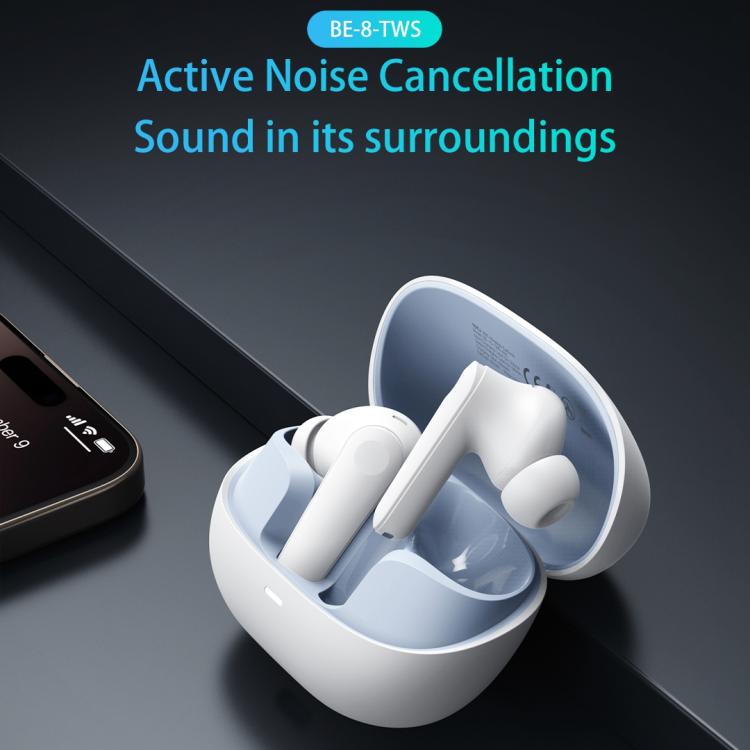 TOTU BE-8-TWS Bluetooth 5.4 Wireless Bluetooth Earphone