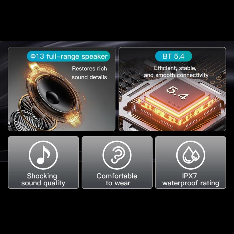 TOTU BE-15-TWS Wireless Bluetooth Earphone