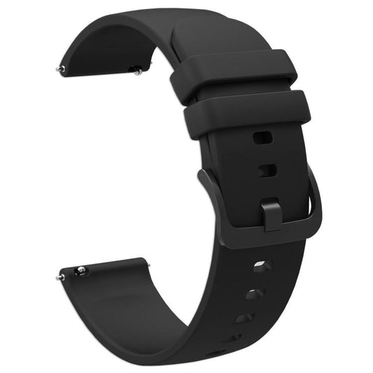 xDfind Flaches, einfarbiges Silikon-Uhrenarmband, 20 mm, 22 mm, 18 mm