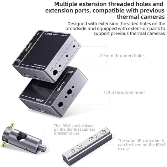 QianLi IRW6 Infrared Thermal Image Wireless Transferring Module Support Super Cam Series, QianLi IRW6