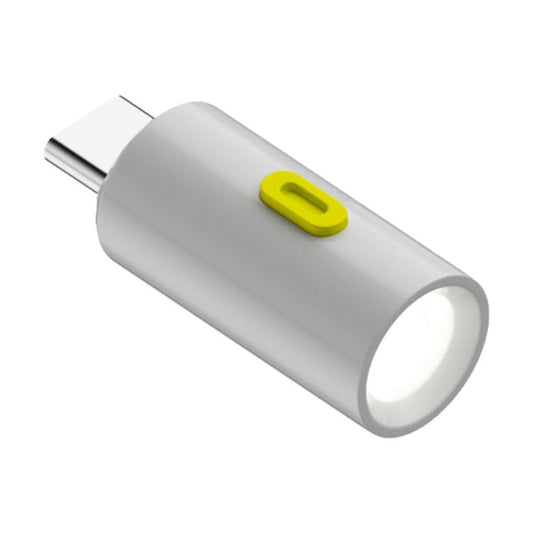 Type-C Port Portable Outdoor Ultra-Low Power 210-230LM Flashlight, Type-C Male, Type-C Female