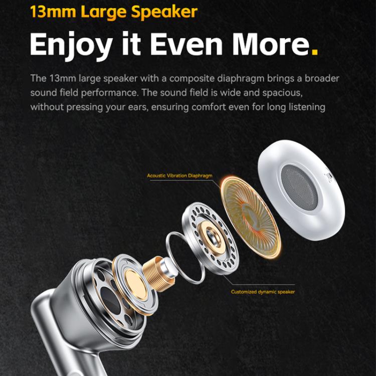 WK WS-19 Kinvoice Series Metal TWS Wireless Earbuds, WS-19