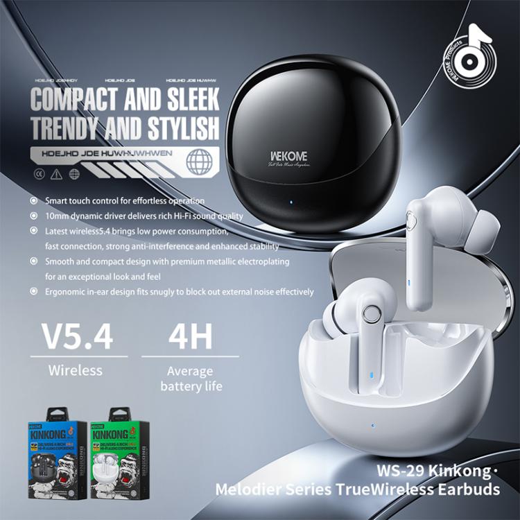 WK WS-29 Melodier Series True Wireless Earbuds, WS-29