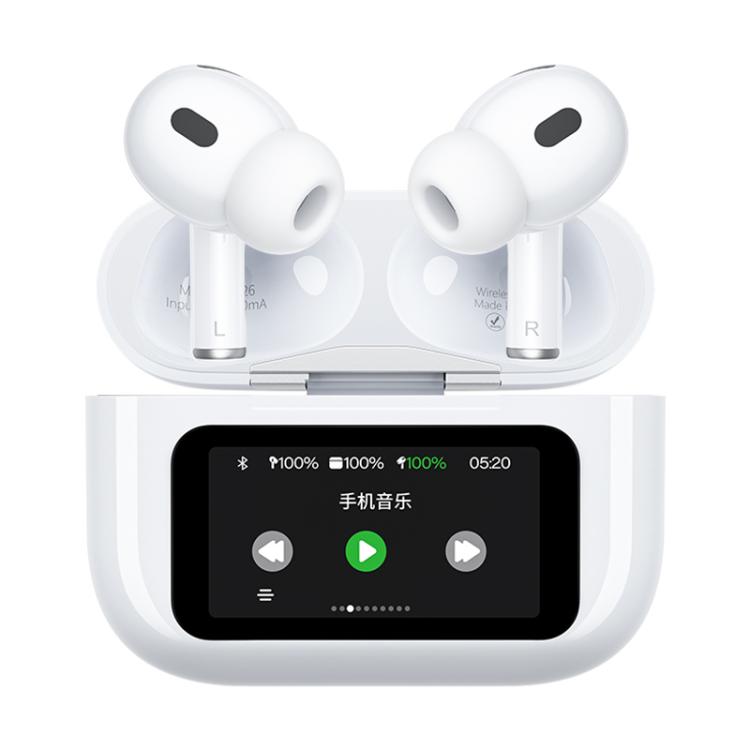 WK WS-26 Liton Series ANC+ENC Wireless Earbuds with Smart Color Screen, WS-26