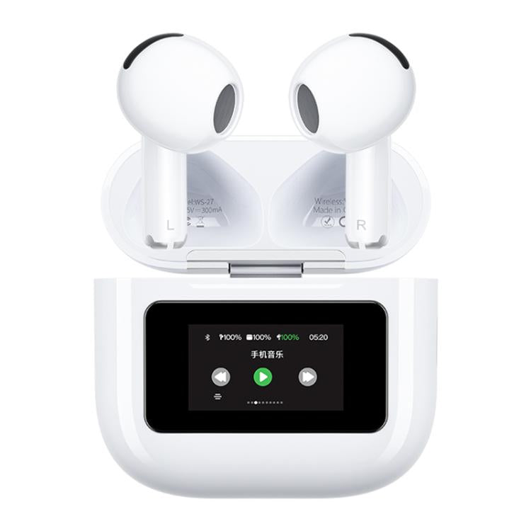 WK WS-27 Liton Series Wireless Earbuds with Smart Color Screen, WS-27