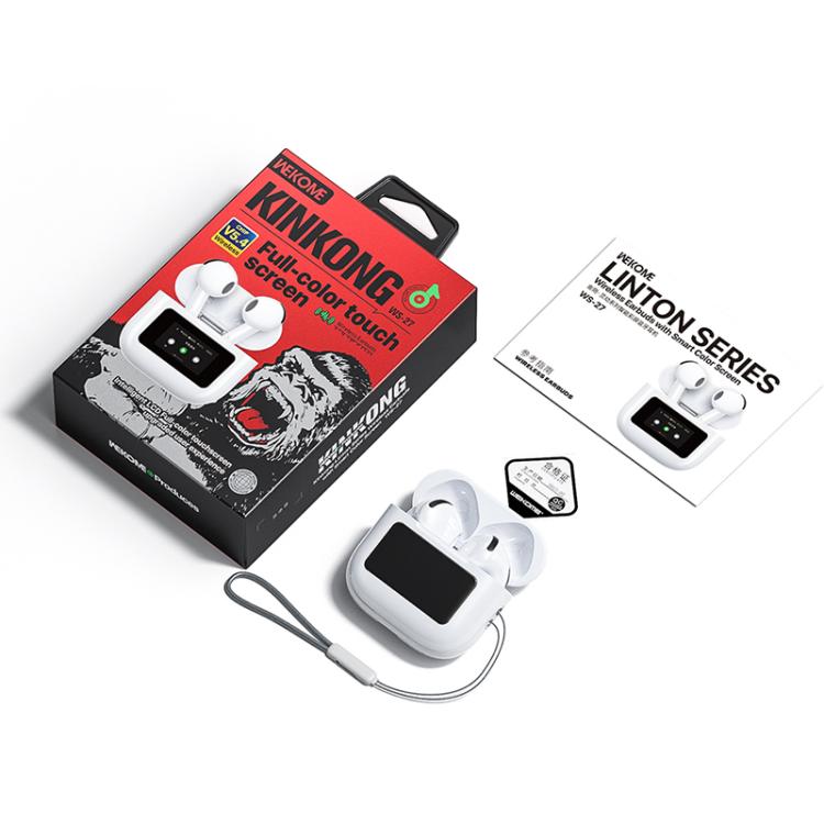 WK WS-27 Liton Series Wireless Earbuds with Smart Color Screen, WS-27