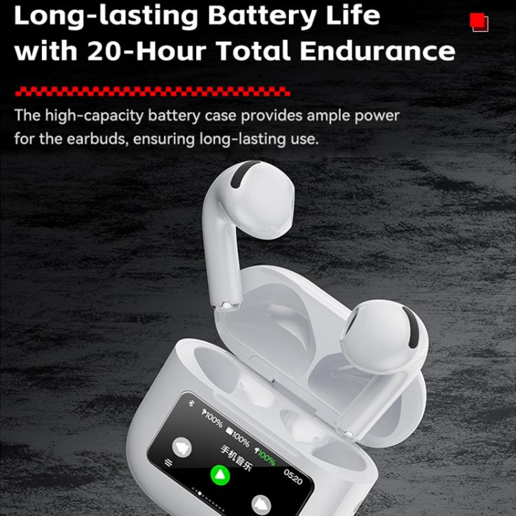 WK WS-27 Liton Series Wireless Earbuds with Smart Color Screen, WS-27