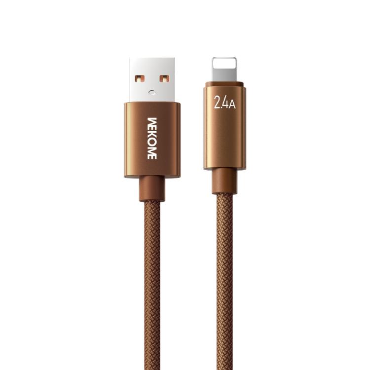 WK WDC-63i 12W USB to 8 Pin Fast Charging Data Cable, Length: 1.2m, WDC-63i
