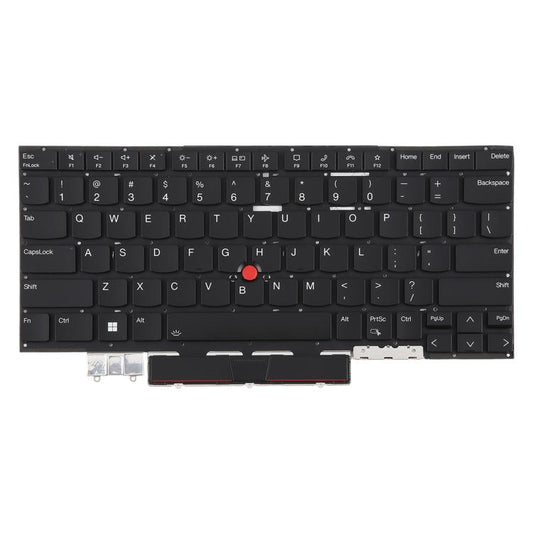 Clavier d'ordinateur portable rétroéclairé version américaine avec dispositif de pointage pour Lenovo IBM ThinkPad X1C X1 carbon 9ème génération 9 10ème génération 10 2021/2022 TP00129A TP00129B, Pour Lenovo IBM ThinkPad X1C X1 carbon 9ème