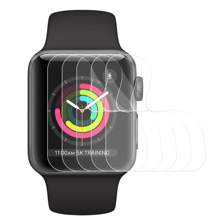 5 Stück xDfind Soft Hydrogel-Folie Displayschutzfolie vollflächig, für Apple Watch Series 6&SE&5&4 44mm, für Apple Watch Series 6&SE&5&4 40mm, für Apple Watch Series 11 / 10 46mm, für Apple Watch Ultra 3 / 2 / 1 49mm, für Apple Watch Series 9 / 8 / 7 45mm