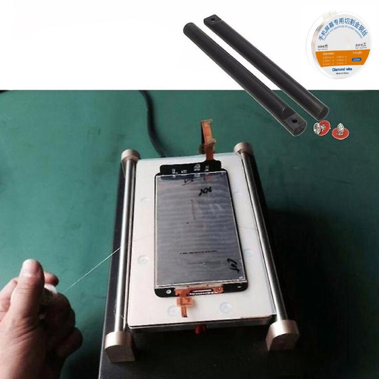 200m Screen Separation Specifically Diamond Cutting Wire, 0.1mm, 0.03mm, 0.04mm, 0.06mm, 0.08mm, 0.025mm