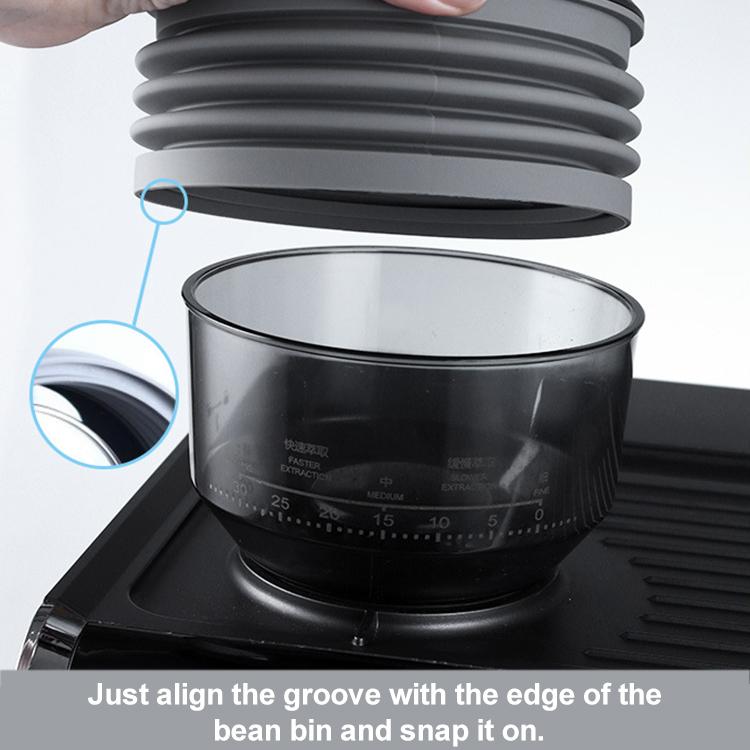 Coffee Machine Bean Silicone Hopper Bellows Air Blower For Barsetto