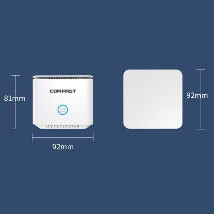 COMFAST CF-WR653AX 1500Mbps 2.4GHz / 5.8GHz Dual-Band Gigabit WiFi 6 Mesh Router, AU Plug, EU Plug, US Plug