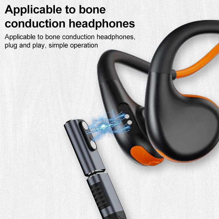 Smart Watch / Bone Conduction Earphone USB-C / Type-C Interface Adapter Converter, 2 Pin 2.8mm