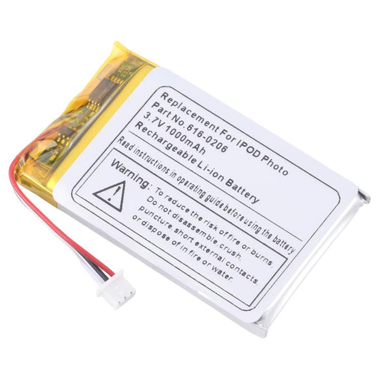 For iPod Photo 20G 30G 60G a1059 1099 616-0206 1000mAh Battery Replacement
