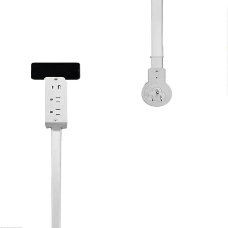 US Plug Power Outlet Extender Power Socket Extension Tool With USB / Type-C Fast Charging
