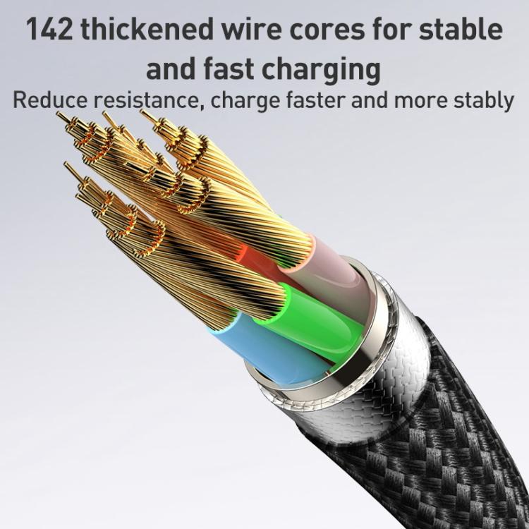 Yesido CA137L 12W USB to 8 Pin Streamer Light Data Cable, Length: 1.2m