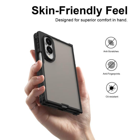 Fan Dun Series TPU Hybrid PC Frosted Phone Case, For Galaxy Z Fold8 5G, For Galaxy Z Fold8 Ultra 5G, For Galaxy Z Flip8 5G, For Samsung Galaxy Z Fold7 5G, For Samsung Galaxy Z Flip7 5G