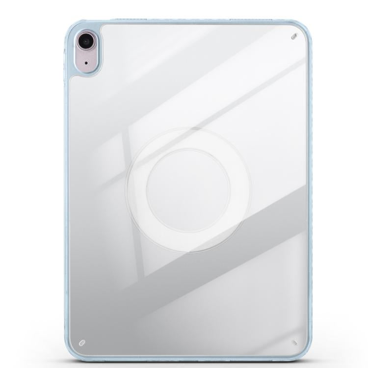 Trifold Magnetic Split Acrylic Leather Tablet Case