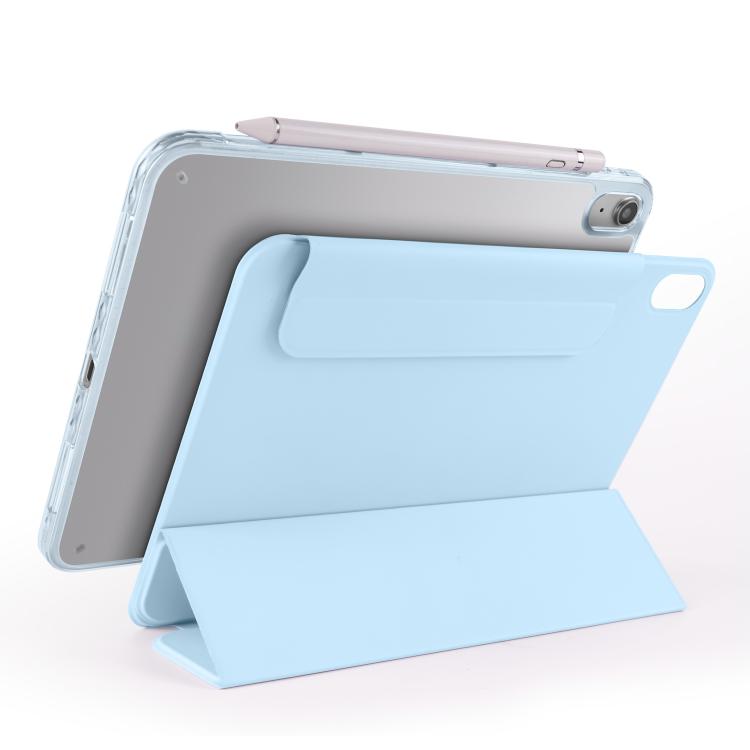 Trifold Magnetic Split Acrylic Leather Tablet Case