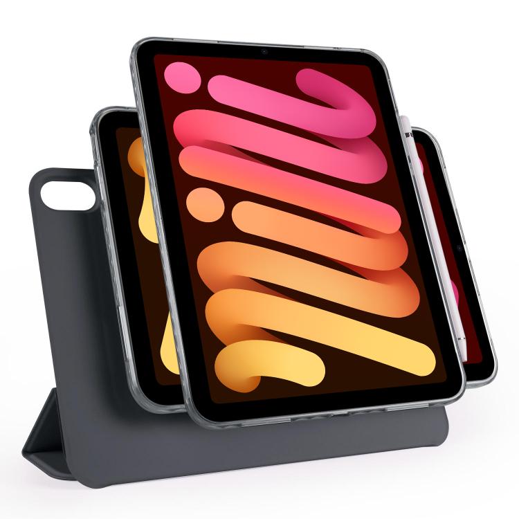 Trifold Magnetic Split Acrylic Leather Tablet Case
