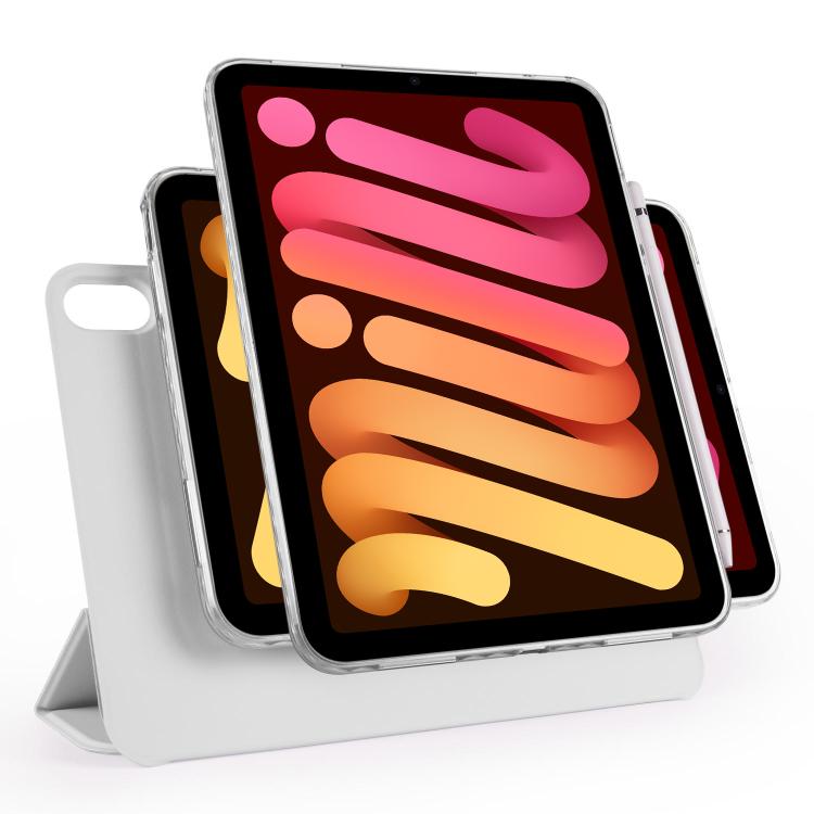 Trifold Magnetic Split Acrylic Leather Tablet Case