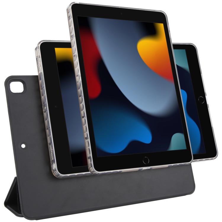 Trifold Magnetic Split Acrylic Leather Tablet Case