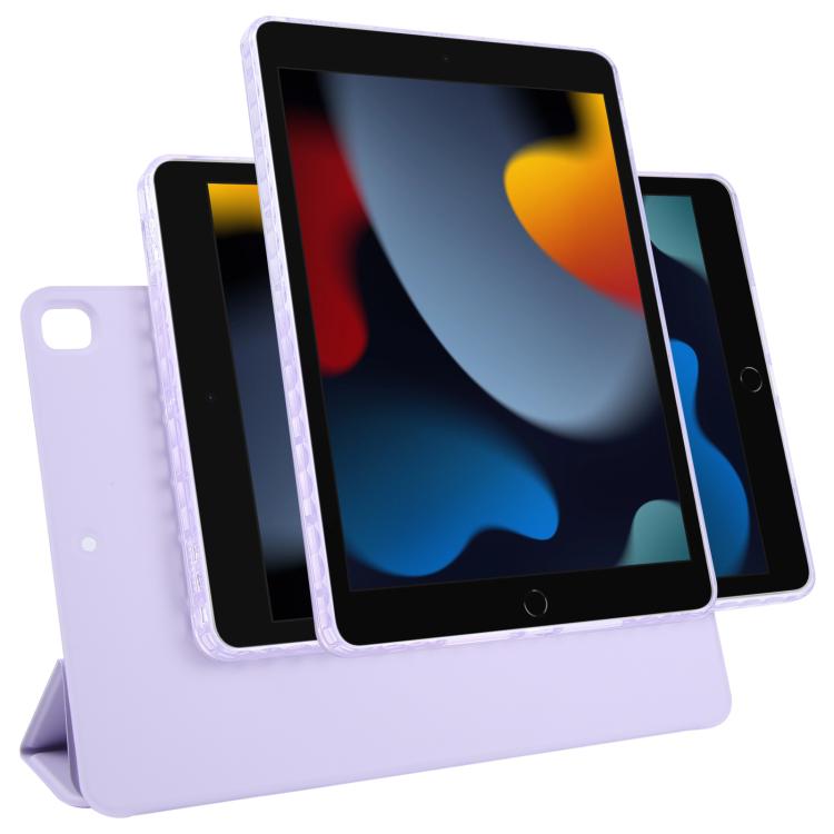 Trifold Magnetic Split Acrylic Leather Tablet Case