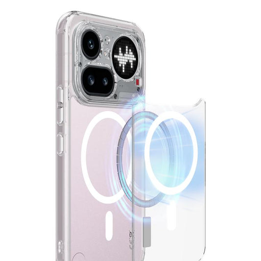 MagSafe Clear Acrylic PC Hybrid TPU Phone Case, For Nothing Phone 4a Pro, For Nothing Phone 4a, For Nothing Phone 3a Lite, For Nothing Phone 3, For Nothing CMF Phone 2 Pro, For Nothing Phone 3a, For Nothing Phone 3a Pro