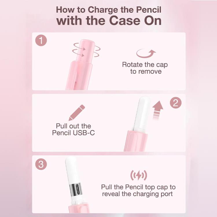 Retractable Silicone Protective Stylus Pen Case