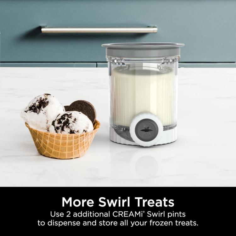Ice Cream Jar Replacement Cream Storage Jar with Lid, For NINJA NC700 / NC701 / 701Q / CN701CO