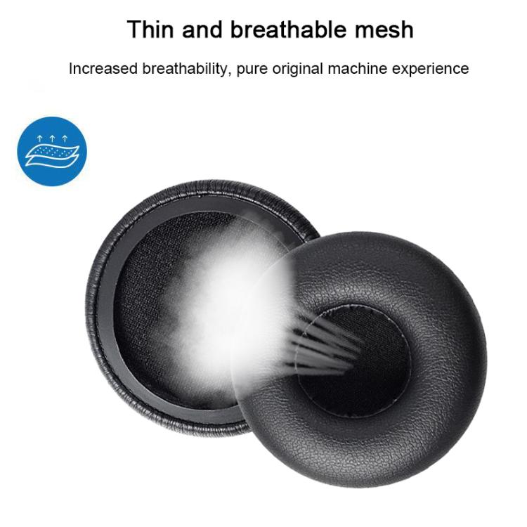 2pcs Protein Leather Replacement Earpads For AKG K402 / K414P / K416P, Protein Leather For AKG K402