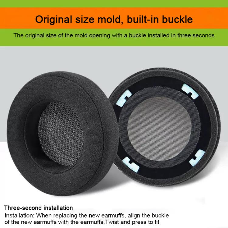2pcs Velvet Replacement Earpads For AKG K612 / K712