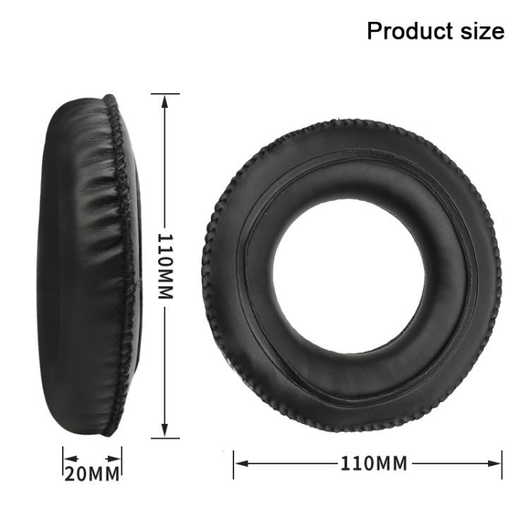 2pcs Protein Leather Replacement Earpads For AKG K240 MKII / K270