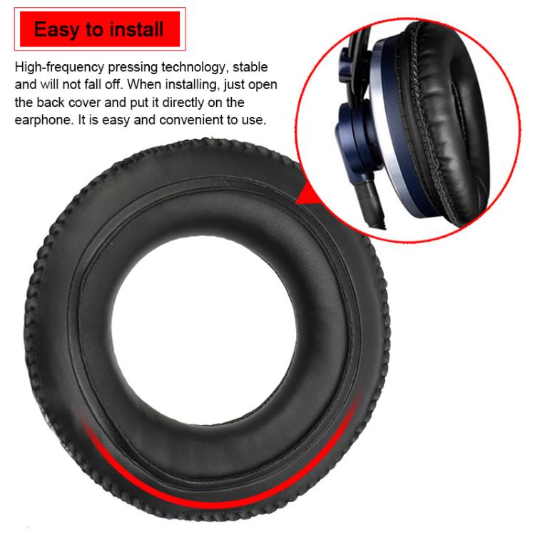 2pcs Protein Leather Replacement Earpads For AKG K240 MKII / K270