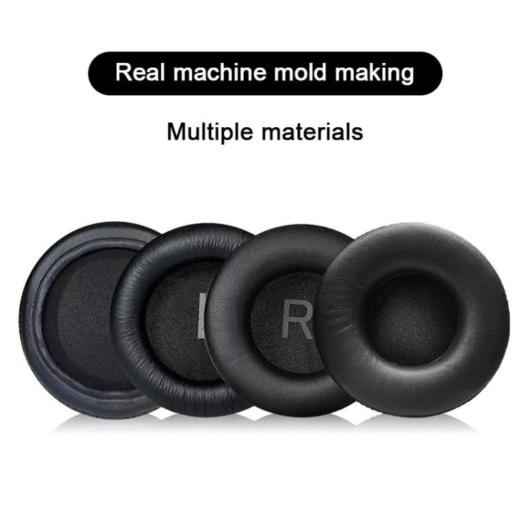 1 Pair Protein Leather Replacement Earpads For AKG K52 / K72 / K92, Protein Leather For AKG K52