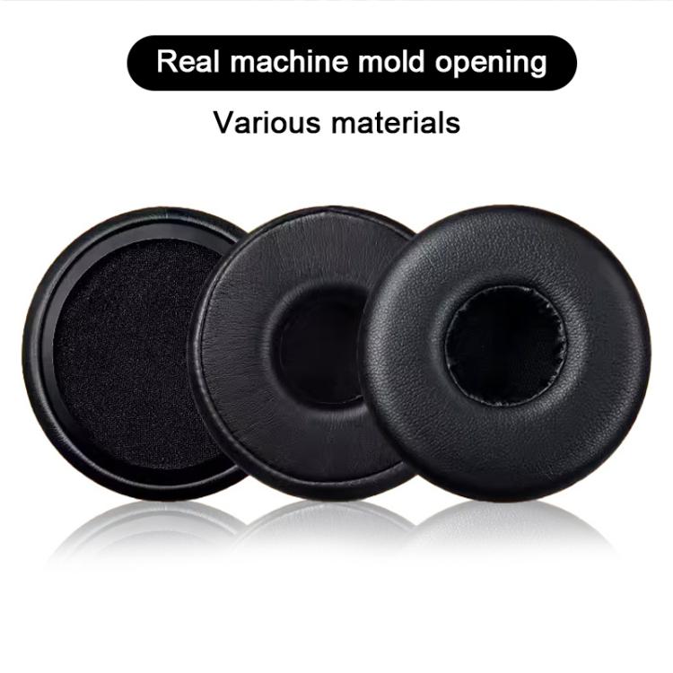 2pcs Protein Leather Wired Headset Replacement Earpads For AKG N60NC