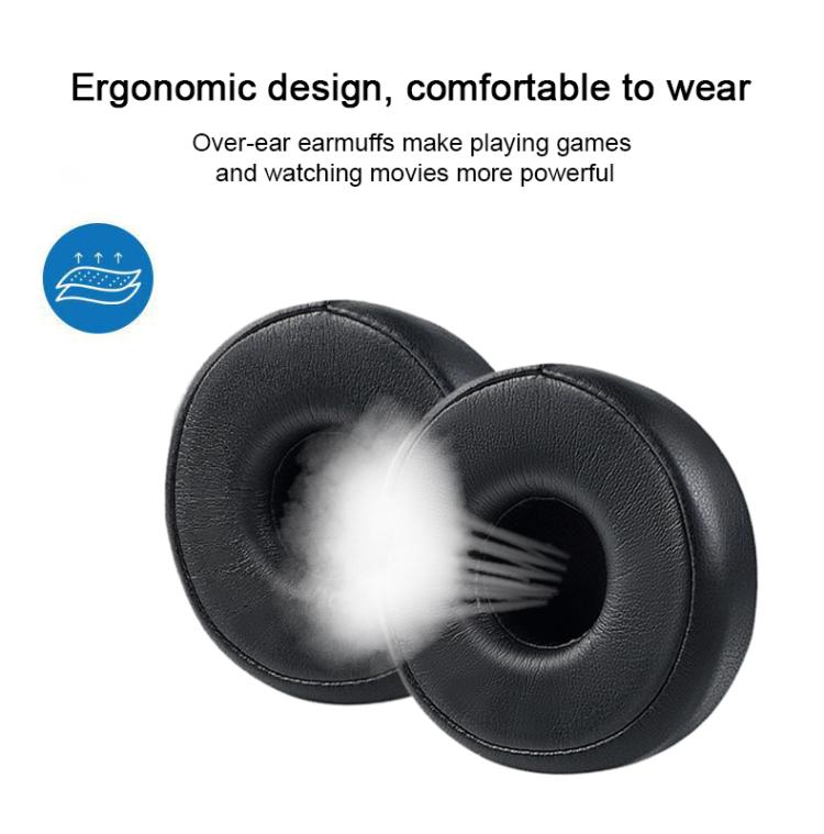 2pcs Protein Leather Wired Headset Replacement Earpads For AKG N60NC