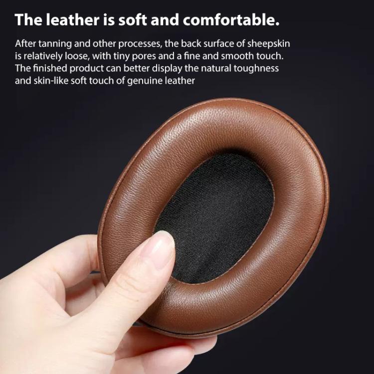 Coussinets de remplacement en éponge pour ATH-MSR7, tissu glacé noir, filet de football noir, cuir protéiné noir, cuir protéiné blanc, cuir protéiné marron, cuir protéiné gris, cuir protéiné marron foncé, peau d'agneau noire, peau d'agneau marron.