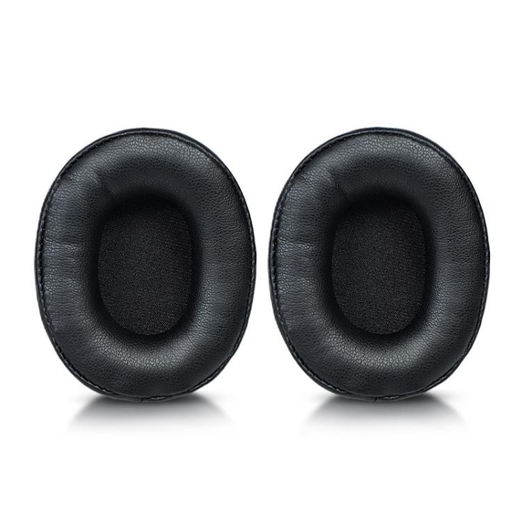 2pcs Sponge Earmuffs Replacement Earpads For ATH-SR5 / SR5BT, Black Protein Leather, Grey Protein Leather, Brown Protein Leather, Black Football Net, Black Ice Silk Cloth, Black Lambskin, Brown Lambskin, Grey Lambskin