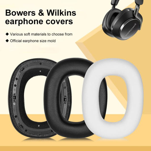 2pcs Sponge Earmuffs Replacement Earpads For B&W Px7 S2 / Px8, Black Protein Leather, Blue Protein Leather, White Protein Leather, Green Protein Leather, Black Lambskin, Grey Lambskin, Beige Lambskin, Red Lambskin