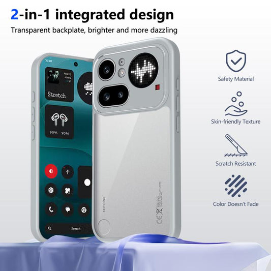 Matte PC Skin-feel Shockproof Phone Case, For Nothing Phone 4a Pro, For Nothing Phone 4a, For Nothing Phone 3a Lite, For Nothing Phone 3, For Nothing CMF Phone 2 Pro, For Nothing Phone 3a, For Nothing Phone 3a Pro