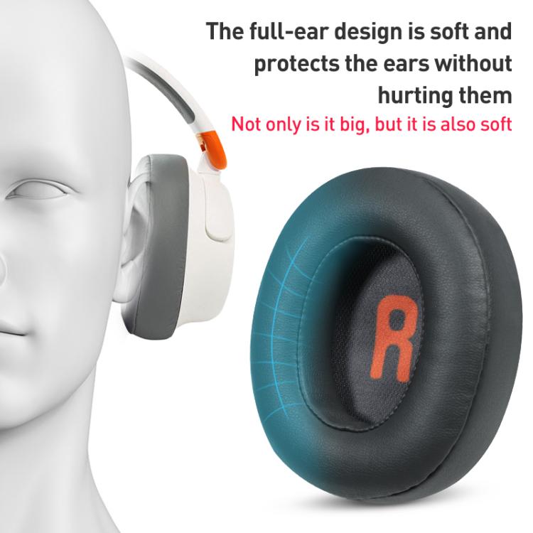 1 Pair Protein Leather Earphone Replacement Earpads For JBL JR 460NC